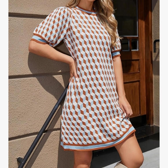 NEW- Sweater Dress Sz L - Picture 3 of 5